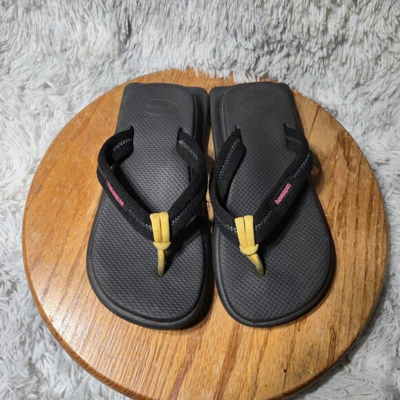 Havaianas Tradi Zori Mens Size 6-7 EU 39/40 Sushi Roll Square Sandals Flip Flops - Picture 1 of 9
